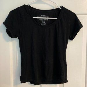 cotton on black short sleeves basic